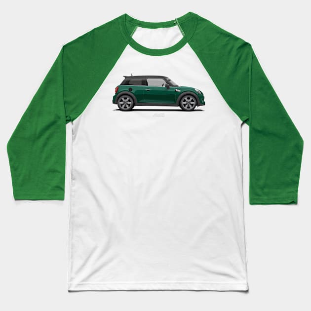 Cooper S Hatchback 60 Years Edition Baseball T-Shirt by ARVwerks